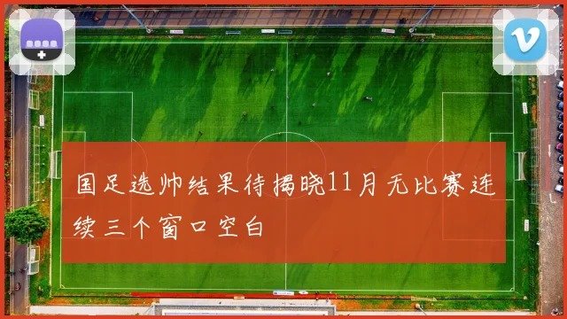国足选帅结果待揭晓11月无比赛连续三个窗口空白